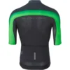 Shimano S-Phyre Flash Short Sleeve Jersey - Black/Green 2 Shimano S-Phyre Flash Short Sleeve Jersey - Black/Green -CycloPro Shop scs4401 back