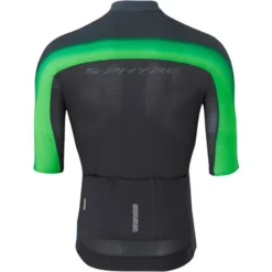 Shimano S-Phyre Flash Short Sleeve Jersey - Black/Green