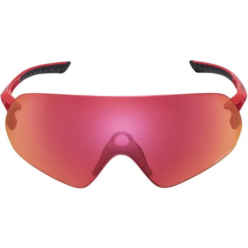 Shimano Aerolite Sunglasses - RideScape Road Lens - Red 6 Shimano Aerolite Sunglasses - RideScape Road Lens - Red - Image 4