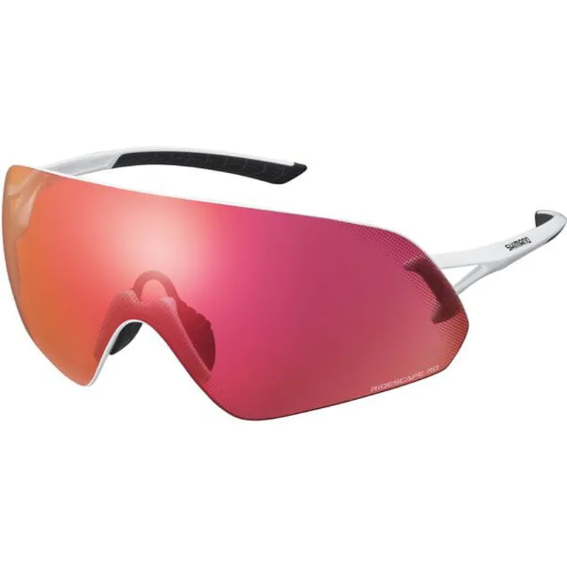 Shimano Aerolite Sunglasses - RideScape Road Lens - White 5 Shimano Aerolite Sunglasses - RideScape Road Lens - White - Image 3