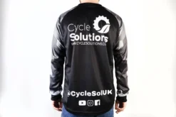 Cycle Solutions Long Sleeve Mountain Bike Jersey - Black/Camo -CycloPro Shop solutionsmtbjersey2