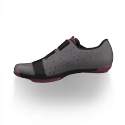 Fizik X4 Terra Powerstrap Gravel Road Shoes - Grey/Grape -CycloPro Shop terra powerstrap x4 anthracite grape inside floating 1