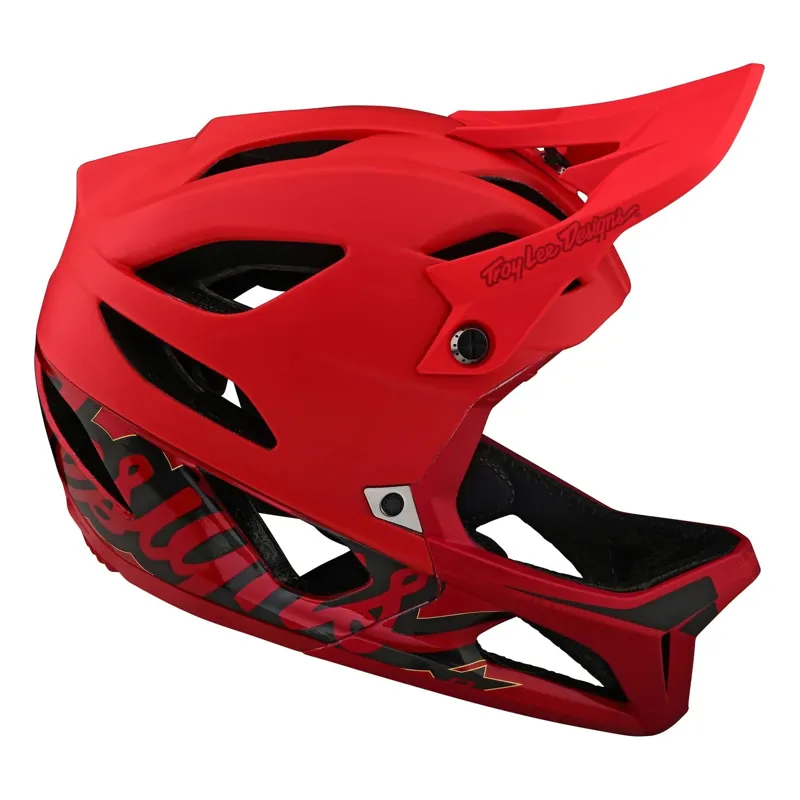 Troy Lee Designs Stage MIPS Full Face Helmet - Signature Red 4 Troy Lee Designs Stage MIPS Full Face Helmet - Signature Red - Image 2