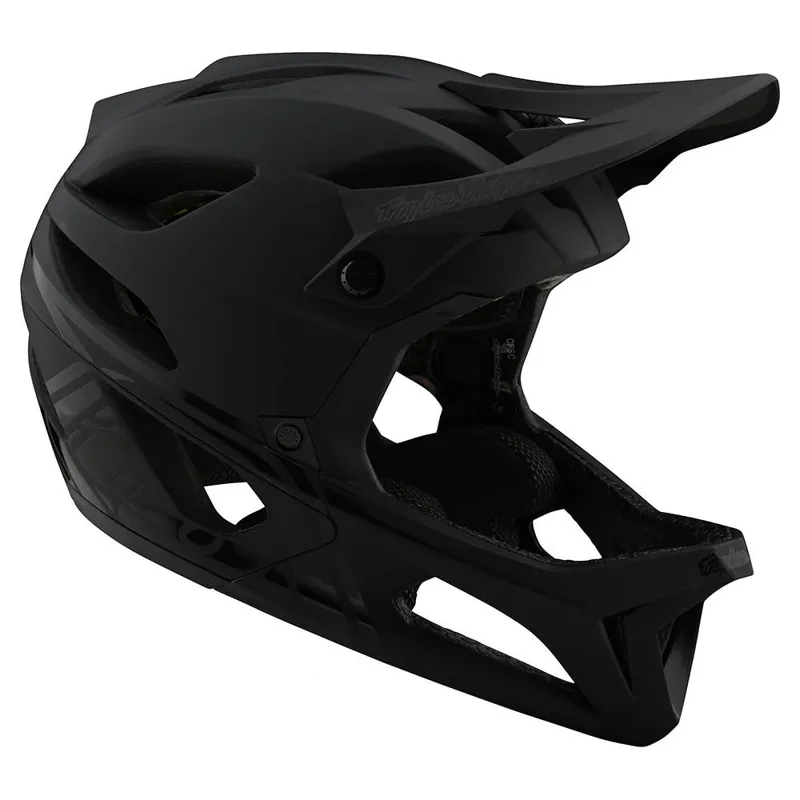 Troy Lee Designs Stage MIPS Full Face Helmet - Stealth Midnight 10 Troy Lee Designs Stage MIPS Full Face Helmet - Stealth Midnight - Image 8