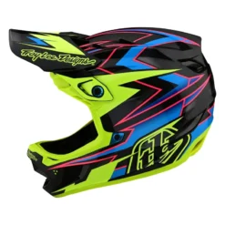 Troy Lee Designs D4 Carbon MIPS Full Face Helmet - Volt Black/Flo Yellow 13 Troy Lee Designs D4 Carbon MIPS Full Face Helmet - Volt Black/Flo Yellow -CycloPro Shop tld139603001 1 2000x.progressive