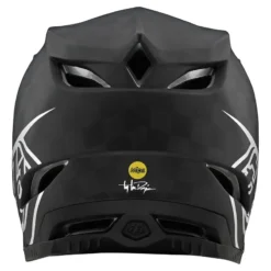 Troy Lee Designs D4 Carbon MIPS Full Face Helmet -Stealth Black/Silver 15 Troy Lee Designs D4 Carbon MIPS Full Face Helmet -Stealth Black/Silver -CycloPro Shop tld139d4stelth 3