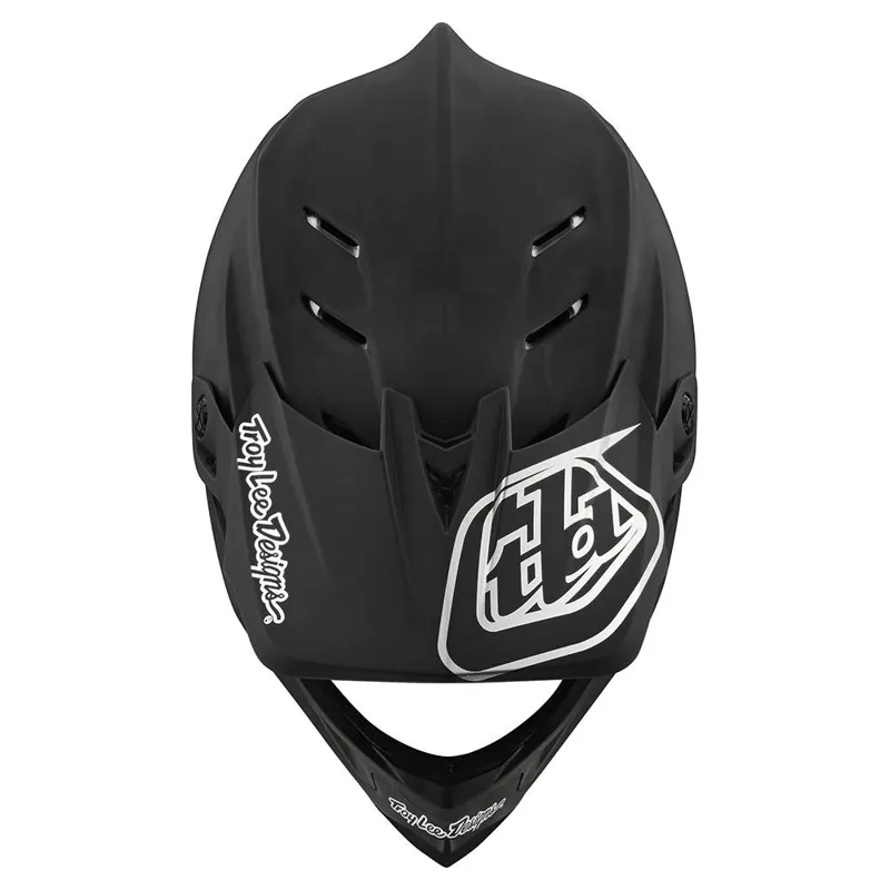 Troy Lee Designs D4 Carbon MIPS Full Face Helmet -Stealth Black/Silver 9 Troy Lee Designs D4 Carbon MIPS Full Face Helmet -Stealth Black/Silver - Image 7