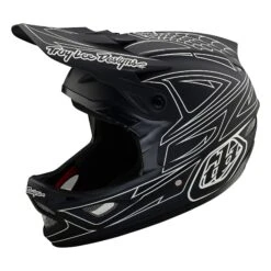 Troy Lee Designs D3 Fiberlite Full Face Helmet - Volt Blue -CycloPro Shop tld198550021 7 2000x.progressive 2