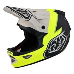 Troy Lee Designs D3 Fiberlite Full Face Helmet - Volt Blue -CycloPro Shop tld198603001 7 2000x.progressive 1