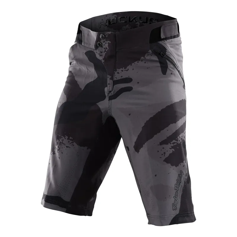 Troy Lee Designs Ruckus Men's Baggy Shorts - Brit Camo Black 6 Troy Lee Designs Ruckus Men's Baggy Shorts - Brit Camo Black - Image 4