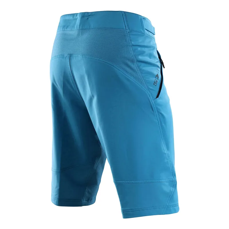Troy Lee Designs Skyline Men's Baggy Shorts - Shell Only - Mono Azure 6 Troy Lee Designs Skyline Men's Baggy Shorts - Shell Only - Mono Azure - Image 4