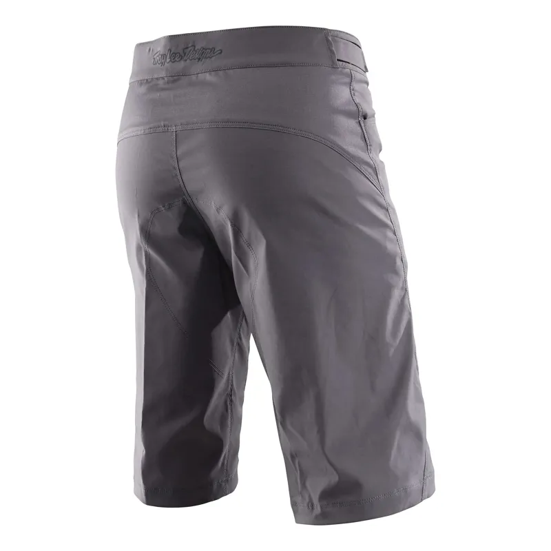 Troy Lee Designs Flowline Men's Baggy Shorts - Shell Only - Solid Charcoal 5 Troy Lee Designs Flowline Men's Baggy Shorts - Shell Only - Solid Charcoal - Image 3