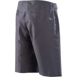 Troy Lee Designs Drift Men's Baggy Shorts - Shell Only - Solid Charcoal -CycloPro Shop tld262528022 2 2000x.progressive