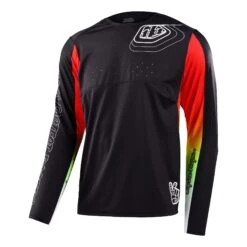 Troy Lee Designs Sprint Men's Long Sleeve Jersey - Icon Black -CycloPro Shop tld323329002 1 2000x.progressive
