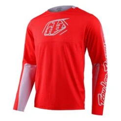 Troy Lee Designs Sprint Men's Long Sleeve Jersey - Icon Black -CycloPro Shop tld323929012 2 2000x.progressive