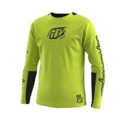 Troy Lee Designs Sprint Youth Long Sleeve Jersey - Icon Black -CycloPro Shop tld324929011 1 2000x.progressive 2