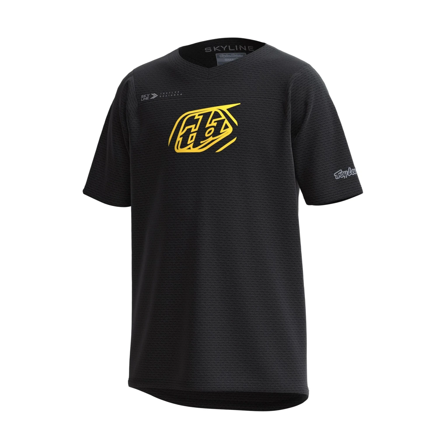 Troy Lee Designs Skyline Youth Short Sleeve Jersey - Half Dye Cement 4 Troy Lee Designs Skyline Youth Short Sleeve Jersey - Half Dye Cement - Image 2