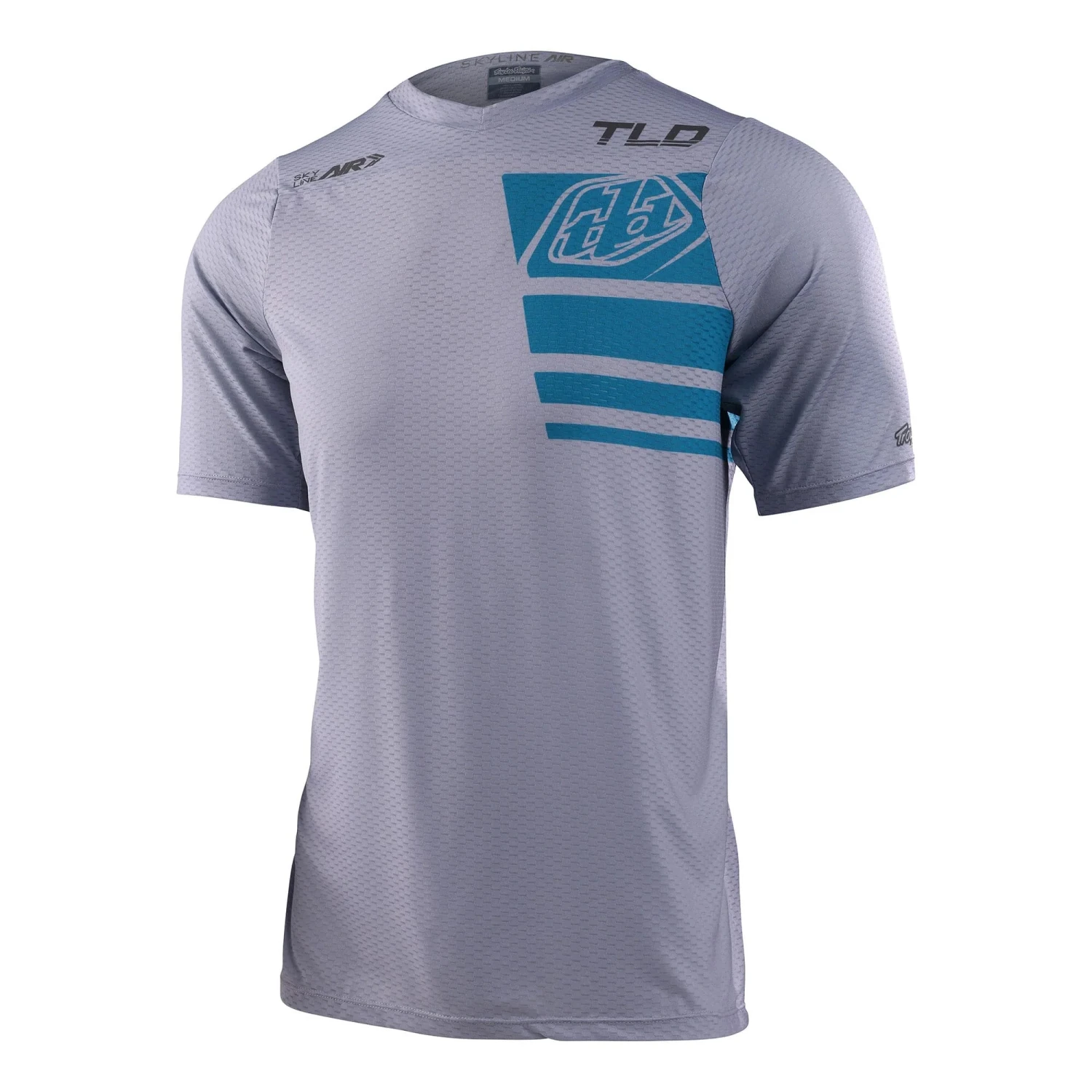 Troy Lee Designs Skyline Air Men's Short Sleeve Jersey - Mono Blue 8 Troy Lee Designs Skyline Air Men's Short Sleeve Jersey - Mono Blue - Image 6