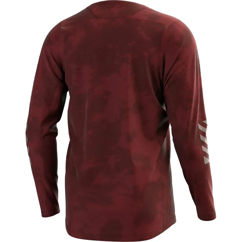 Troy Lee Designs Skyline Chill Men's Long Sleeve Jersey - Tie Dye Wine 3 Troy Lee Designs Skyline Chill Men's Long Sleeve Jersey - Tie Dye Wine