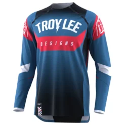 Troy Lee Designs Sprint Ultra Men's Long Sleeve Jersey - Arc Blue/Black -CycloPro Shop tld356338002 1 2000x.progressive