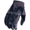 Troy Lee Designs Flowline Men's MTB Long Finger Gloves - Plot Charcoal -CycloPro Shop tld437509002 1
