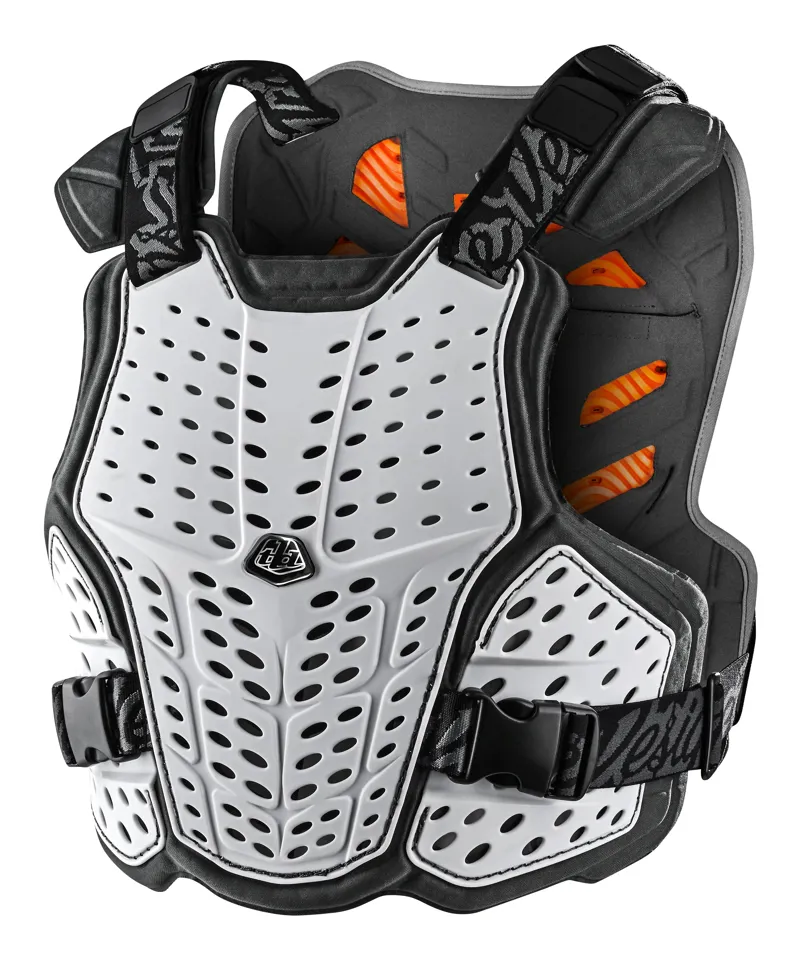 Troy Lee Designs Rockfight CE Chest Protector - White 3 Troy Lee Designs Rockfight CE Chest Protector - White - Image 2