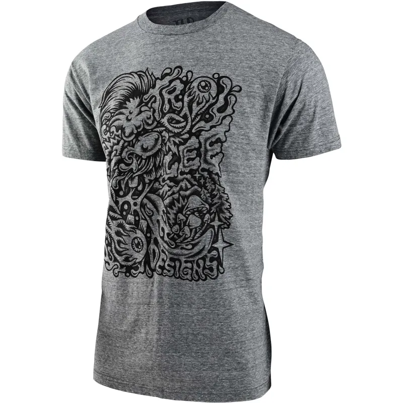 Troy Lee Designs Tallboy Sasquatch Mens Short Sleeve T-Shirt - Ash/Heather 3 Troy Lee Designs Tallboy Sasquatch Mens Short Sleeve T-Shirt - Ash/Heather