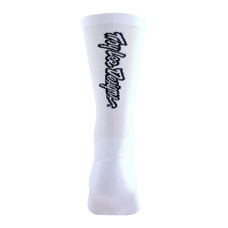 Troy Lee Designs Performance Socks - Signature White 11 Troy Lee Designs Performance Socks - Signature White - Image 9