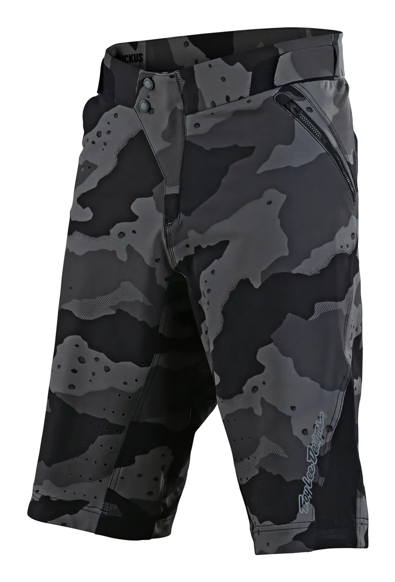 Troy Lee Designs - Ruckus Shell Baggy MTB Shorts - Camo Grey 3 Troy Lee Designs - Ruckus Shell Baggy MTB Shorts - Camo Grey