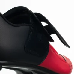Fizik R4 Transiro Triathlon Shoes - Black/Red -CycloPro Shop transiro r4 powerstrap black red detail2