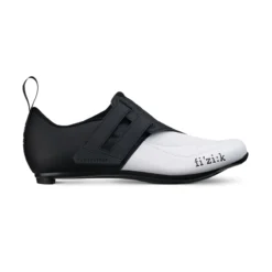 Fizik R4 Transiro Triathlon Shoes - Black/Red -CycloPro Shop transiro r4 powerstrap black white side 1 22