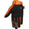Fist Handware Stocker Collection Youth Long Finger Gloves - Orange -CycloPro Shop ugfs00191 2