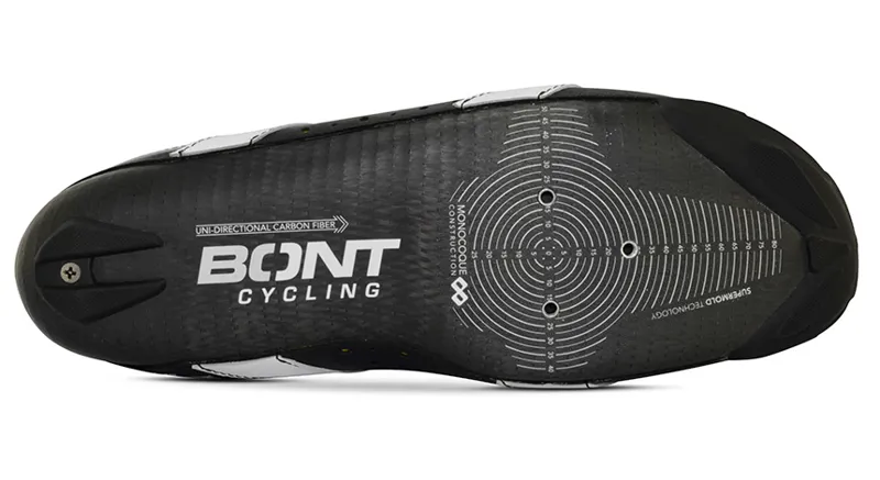 Bont Vaypor+ Road Shoes - Black/White 5 Bont Vaypor+ Road Shoes - Black/White - Image 3