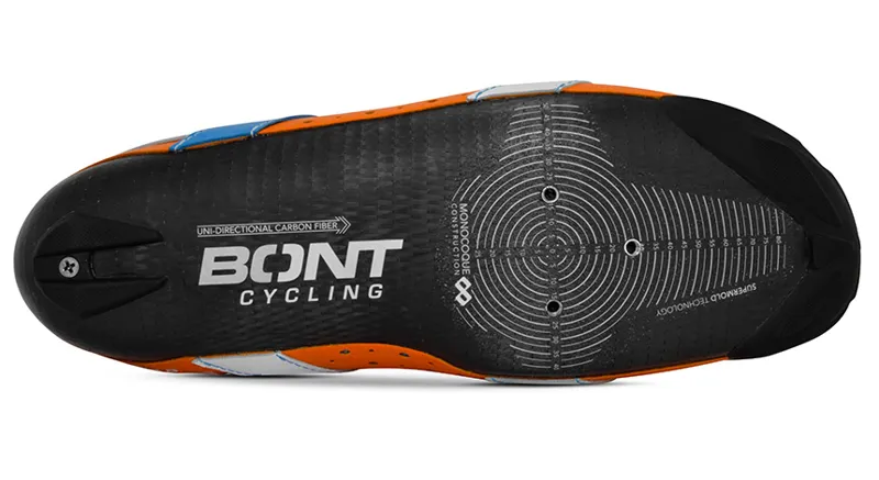 Bont Vaypor+ Road Shoes - Orange/Alpha Blue 11 Bont Vaypor+ Road Shoes - Orange/Alpha Blue - Image 9