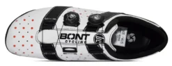 Bont Vaypor+ Road Shoes - White/Black -CycloPro Shop vayporpluswhite4