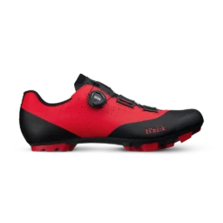Fizik X3 Vento Overcurve MTB Shoes - Black/Black 17 Fizik X3 Vento Overcurve MTB Shoes - Black/Black -CycloPro Shop vento x3 overcurve red black side 15