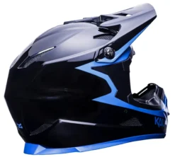 Kali Zoka Grit Full Face Helmet - Black/Blue -CycloPro Shop zokagriprblue3