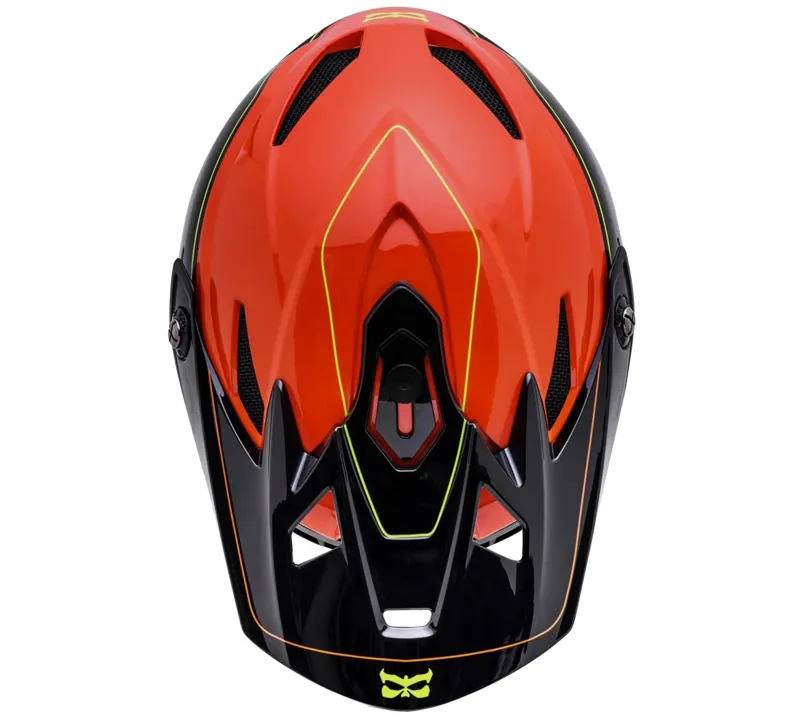 Kali Zoka Switchback GLS Full Face Helmet - Orange/Fluo Yellow/Black 4 Kali Zoka Switchback GLS Full Face Helmet - Orange/Fluo Yellow/Black - Image 2