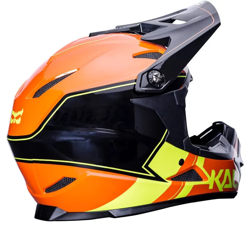 Kali Zoka Switchback GLS Full Face Helmet - Orange/Fluo Yellow/Black 5 Kali Zoka Switchback GLS Full Face Helmet - Orange/Fluo Yellow/Black - Image 3