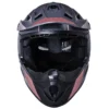 Kali Zoka Stripe Full Face Helmet - Matt Black/Bronze -CycloPro Shop zz k0210621122BLKBNZ 4
