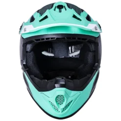 Kali Zoka Dash Full Face Helmet - Matt Seafoam/Grey -CycloPro Shop zz k0210621222SeafoamGRY 4