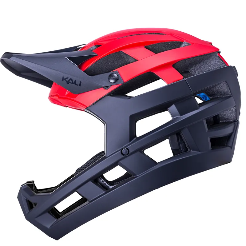 Kali Invader 2.0 Full Face Helmet - Matt Red/Black 8 Kali Invader 2.0 Full Face Helmet - Matt Red/Black - Image 6