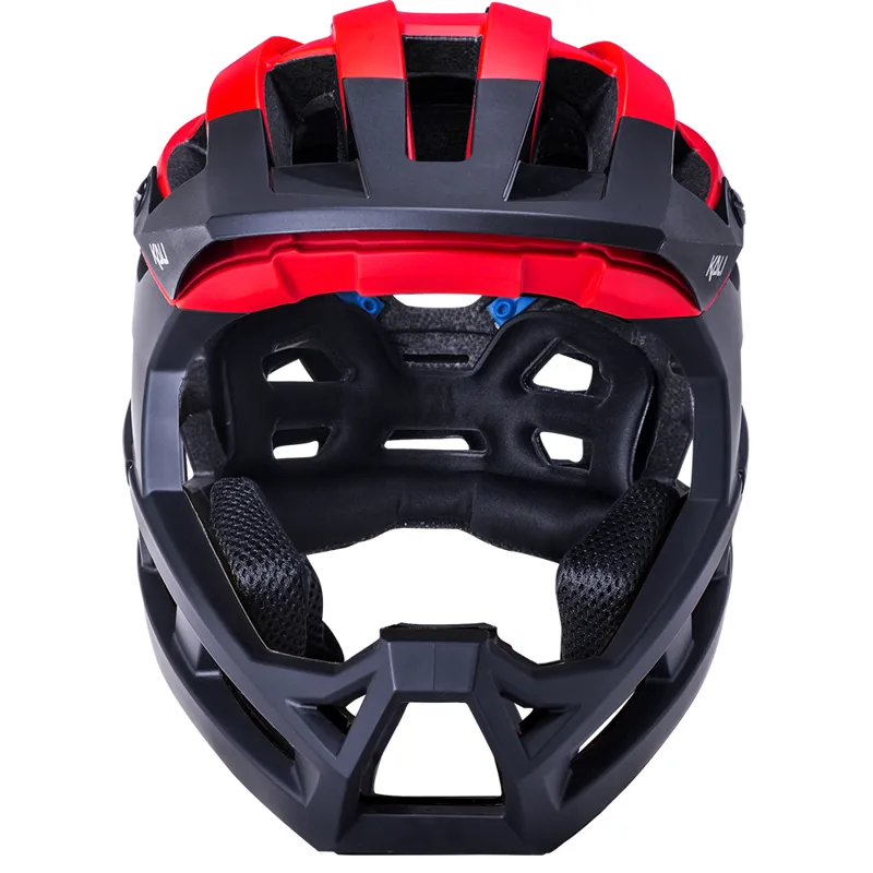 Kali Invader 2.0 Full Face Helmet - Matt Red/Black 9 Kali Invader 2.0 Full Face Helmet - Matt Red/Black - Image 7
